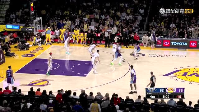 【2022年04月02日 鹈鹕vs湖人集锦】莺歌高难度中投飚中 威少长驱直入杀篮下得手