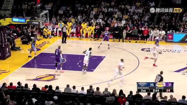【2022年04月02日 鹈鹕vs湖人集锦】小南斯滞空暴扣一飞冲天 老詹连线霍师傅强势回击