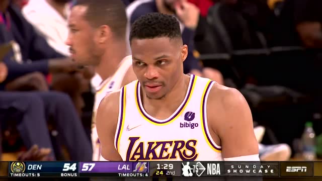 【2022年04月04日】掘金vs湖人第2节中文解说回放