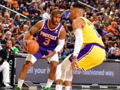 太阳创队史最佳战绩！保罗带4队创队史最佳战绩 与詹姆斯赛后拥抱致意