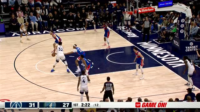 【2022年04月06日 奇才vs森林狼集锦】唐斯vs奇才集锦 26+10两双到手迈入空砍群