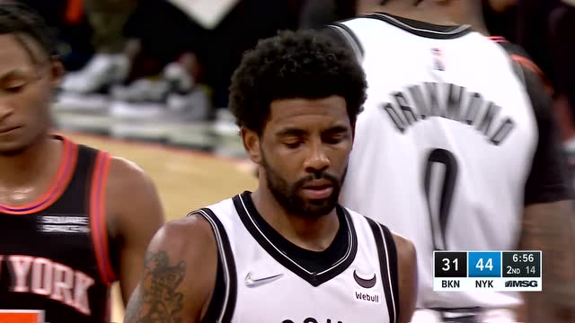 【2022年04月07日】篮网vs尼克斯第2节中文解说回放