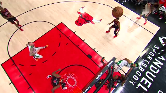 【2022年04月07日 凯尔特人vs公牛集锦】飞天火锅鲜香麻辣 小琼斯遮天大帽扇晕怀特