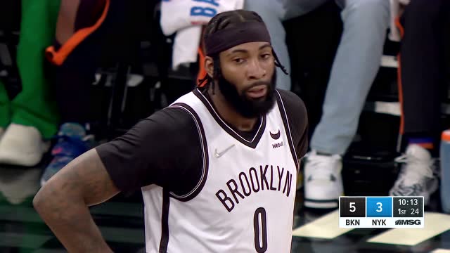 【2022年04月07日】篮网vs尼克斯第1节中文解说回放