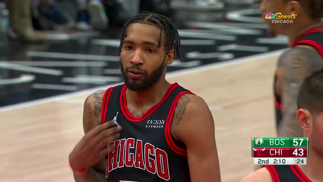 【2022年04月07日】凯尔特人vs 公牛第2节英文原声回放