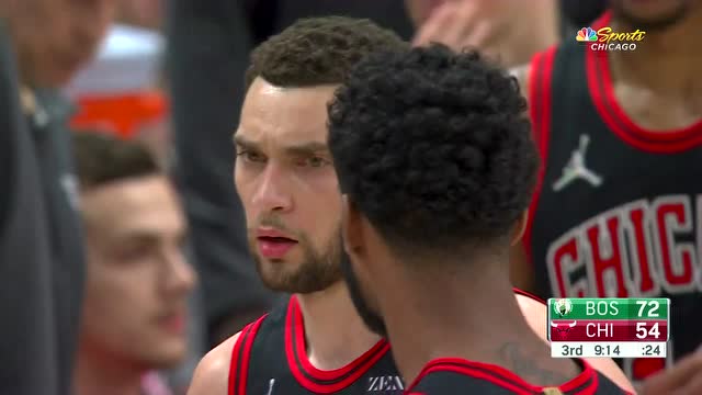 【2022年04月07日】凯尔特人vs 公牛第3节英文原声回放