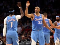 NBA附加赛：快船VS森林狼 乔治单核带队迎战森林狼三少