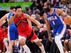 76人消息：哈登直言季后赛零压力 官推晒训练照