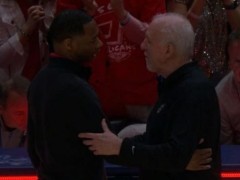 1344胜历史第一！73岁波波回应退休问题 吉诺比利或接班马刺