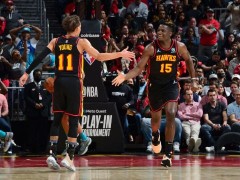 NBA附加赛老鹰vs黄蜂全场录像回放集锦（2022年4月14日）