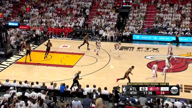 【2022年04月18日 老鹰vs热火集锦】彻底杀死比赛 邓罗四记高难度三分杀人诛心