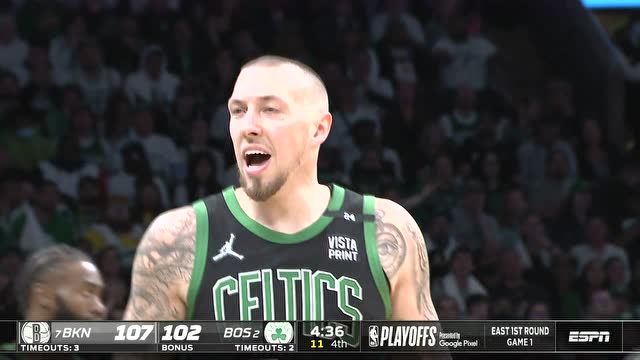 【2022年04月18日】篮网vs凯尔特人第4节英文原声回放