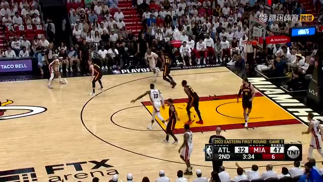 【2022年04月18日 老鹰vs热火集锦】你害怕大雨吗 热火全线开花单节狂飙7记三分