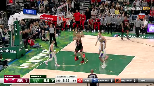 【2022年04月18日 公牛vs雄鹿集锦】关键时刻错失良机 末节仅8中1 全场24+17+3