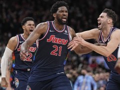 NBA季后赛76人vs猛龙G3全场录像回放集锦(2022年4月21日）
