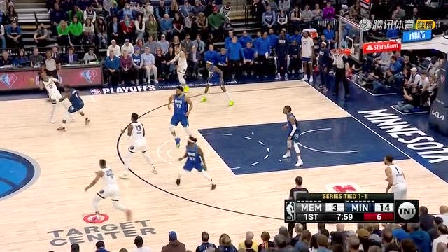 【2022年04月22日 灰熊vs森林狼集锦】终于打破得分荒 贝恩手感火热连中三分