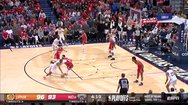 【2022年04月23日 太阳vs鹈鹕集锦】圣保罗拯救球队！末节7个中投带走比赛！