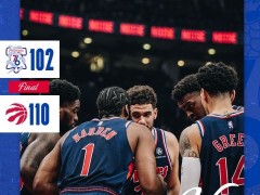 NBA季后赛76人vs猛龙G4全场录像回放集锦(2022年4月24日）