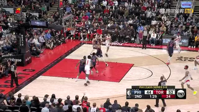 【2022年04月24日 76人vs猛龙集锦】费城102-110猛龙 西亚卡姆34分率队击败登帝组合