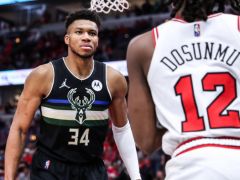 字母哥统治攻防创下历史纪录 公牛无力抵挡