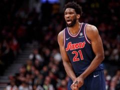 恩比德伤病状况：拇指韧带撕裂 计划赛季结束再做手术