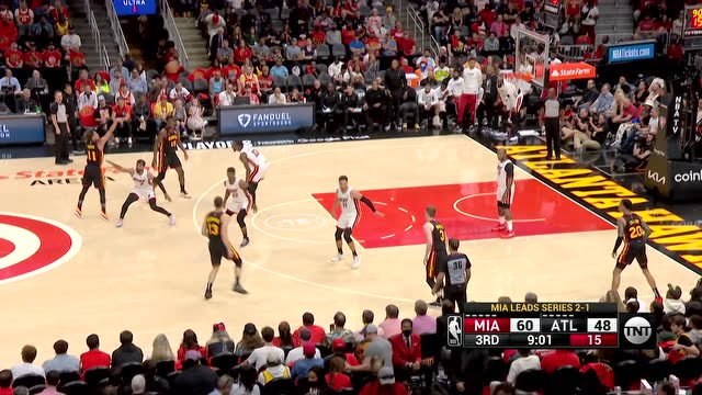 【2022年04月25日 热火vs老鹰集锦】洲际导弹远距离轰炸 特雷杨LOGO超远三分精准制导