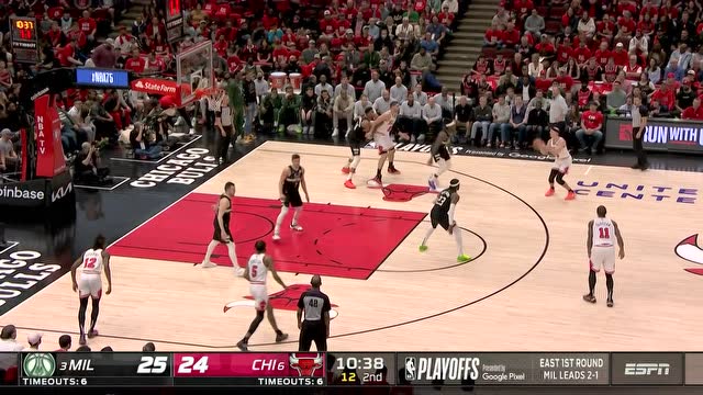 【2022年04月25日】雄鹿vs公牛中文解说全场回放