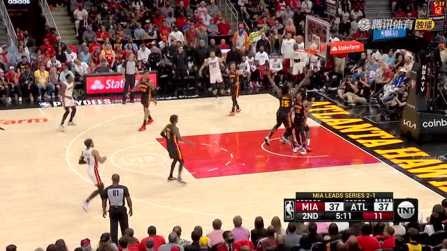 【2022年04月25日 热火vs老鹰集锦】带头大哥率先发力 巴特勒连续发难率队反超比分