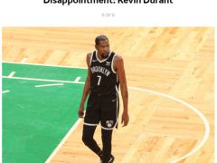 美媒评季后赛首周失望榜：杜兰特梦游居首 唐斯G3低迷紧随其后