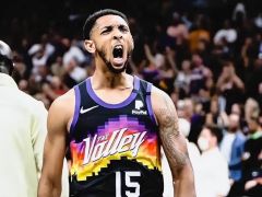 太阳板凳匪徒成争冠拼图 季后赛各项数据均创生涯新高