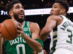 NBA季后赛：凯尔特人VS雄鹿 谁能拿下系列赛的开门红？