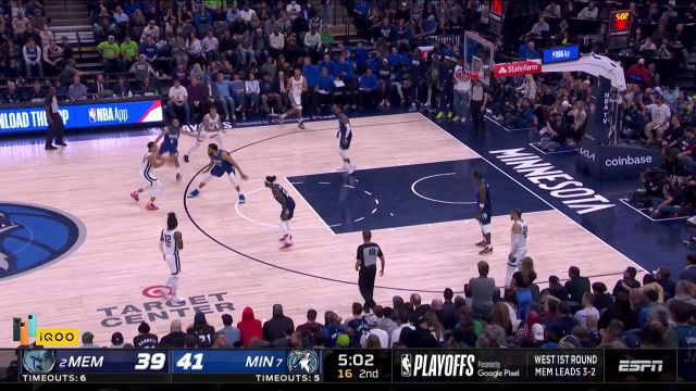 【2022年04月30日 灰熊vs森林狼集锦】什么是前赴后继 克拉克扣篮不中积极补篮