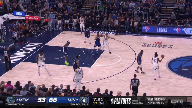 【2022年04月30日 灰熊vs森林狼集锦】灰熊vs森林狼精华回放 灰熊六人上双青年军挺进第二轮