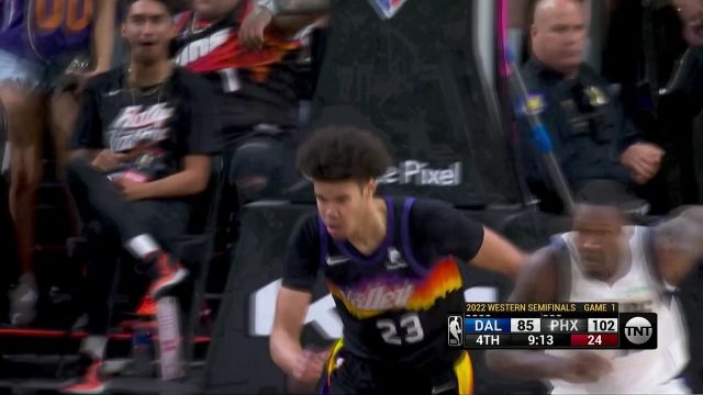 【2022年05月03日 独行侠vs太阳集锦】平地起惊雷 约翰逊反击快攻暴扣开山伐木