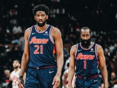 忘记进攻？哈登76人职业生涯从未出手20次投篮以上！