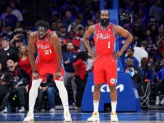 哈登梦回火箭！76人职业生涯季后赛首次砍下30+带队扳平系列赛总比分