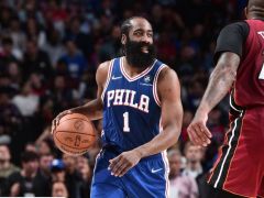 尴尬数据！哈登最后两战第四节均得0分 低于西蒙斯76人生涯最后两战