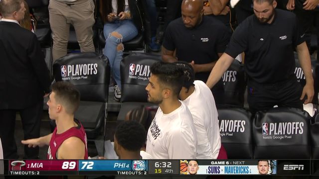 【2022年05月13日】NBA东部半决赛G6：热火vs费城第4节英文原声回放