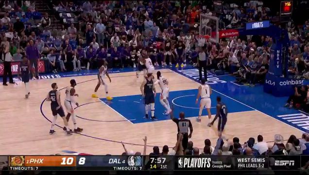 【2022年05月13日】NBA西部半决赛G6：太阳vs独行侠第1节中文解说回放