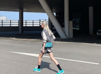 蓝色健康小清新Nike sb air force 2 low supreme