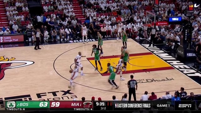 【2022年05月18日 凯尔特人vs热火集锦】莫兰特皮肤挺好使 文森特超远三分颜射塔图姆