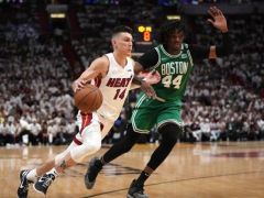 热火1-0逆转取下东决首胜 希罗赛后采访评价与园区不同