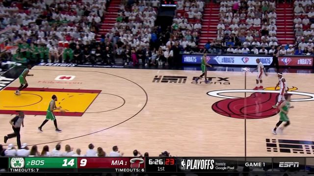 【2022年05月18日 凯尔特人vs热火集锦】最佳第六人风采！希罗三分线一击即中改变比赛走势