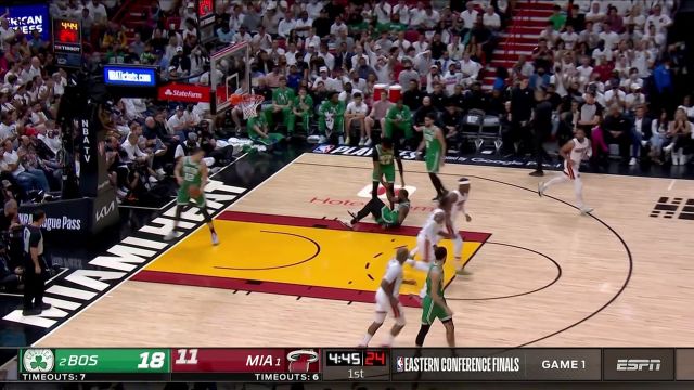 【2022年05月18日 凯尔特人vs热火集锦】再现两年前风采！阿德巴约长驱直入飞身上篮无人能挡