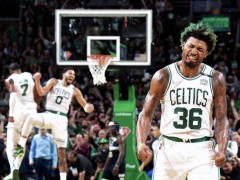 东决热火狂输25分不敌凯尔特人 系列赛总比分1-1打平