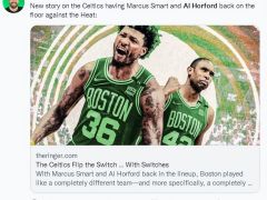 霍福德防守多出色？阿德巴约17回合一分未得