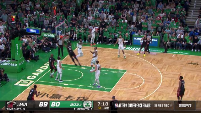 【2022年05月22日 热火vs凯尔特人集锦】斯特鲁斯眼观六路击地妙传 阿德巴约滑翔劈扣技惊四座