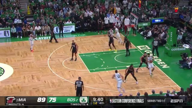 【2022年05月22日 热火vs凯尔特人集锦】创队史季后赛单场抢断纪录！热火全队今日共送出19次抢断