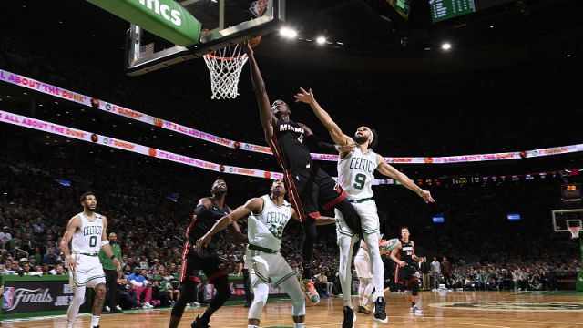 【2022年05月24日 热火vs凯尔特人集锦】奥拉迪波替补登场得分超首发总和 联盟历史季后赛首次出现