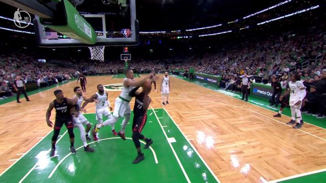 【2022年05月24日 热火vs凯尔特人集锦】虚虚实实 阿德巴约晃飞格威篮下打中